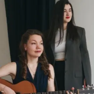 Acoustic night: Олеся Максакова & Александра Волкодав Ритм-блюз~Староваганьковский пер., 19, стр. 2