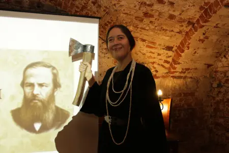 Достоевский: между миром и бездной. Лекция Александры Ирбе в подземелье КЦ Хитровки. КЦ «Хитровка»