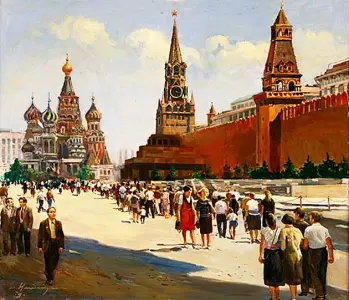 Экскурсия "Прогулка вокруг Кремля" метро Библиотека им. Ленина (РГБ), у памятника Достоевскому
