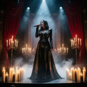 Evanescence при свечах Ритм-блюз~Староваганьковский пер., 19, стр. 2