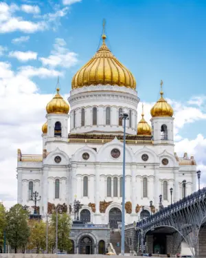 ХРАМ ХРИСТА СПАСИТЕЛЯ - С потрясающей смотровой площадкой у станции метро «Арбатская»