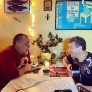Леонид Фёдоров и  Дмитрий Озерский 16 тонн~Пресненский Вал, 6, стр. 1, 2 этаж