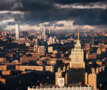 Рассветомания. Фото-экскурсия на вершину небоскрёба на рассвете! м. Ломоносовский Проспект